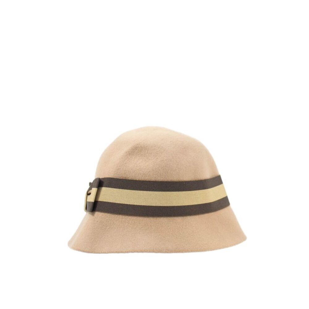 Printemps Womens Wool Banded Cloche Hat Brown Size OS